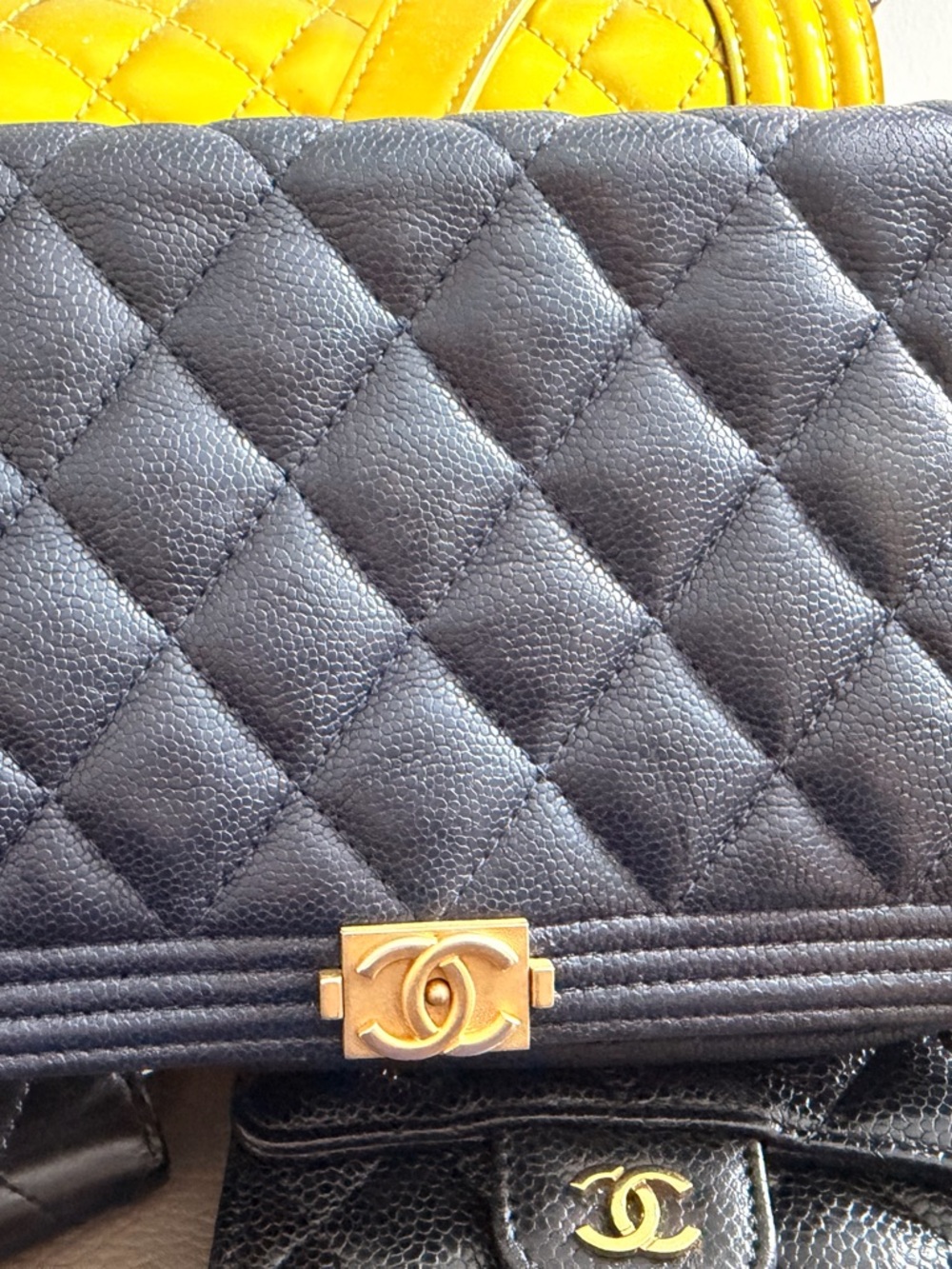 Chanel Le Boy WOC - Navy